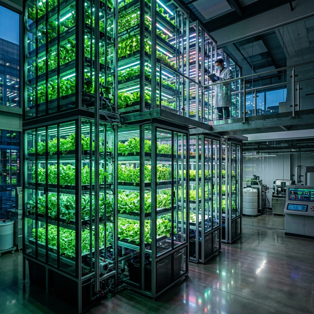 Vertical farms,